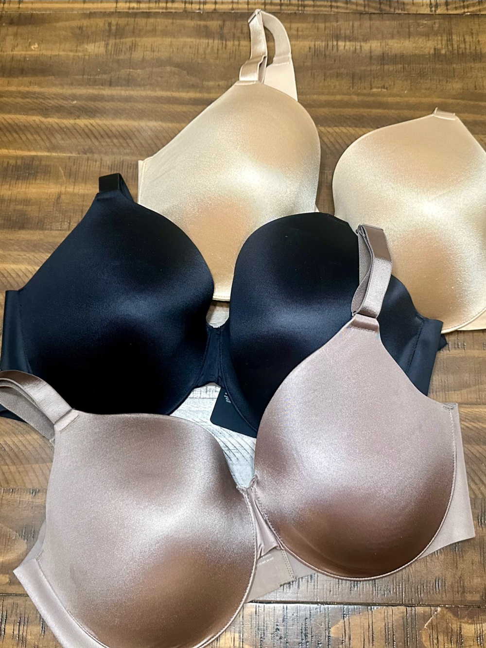 Soma 3-Pack Vanishing Back Full Coverage Bras